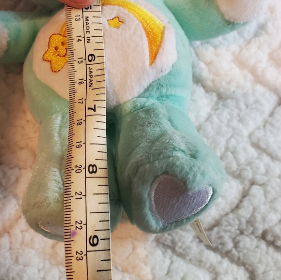 NWT TALKING Care Bears Wish Bear Plush 8" 2002 Rare 20th Anniversary - Picture 2 of 6